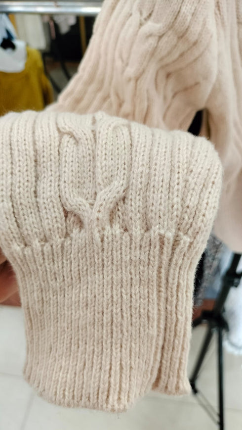 Double Breasted Knitted Sweater